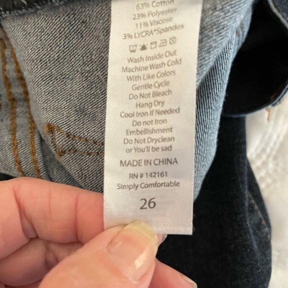LuLaRoe skinny jeans Size 26 stretchy - Picture 5 of 9